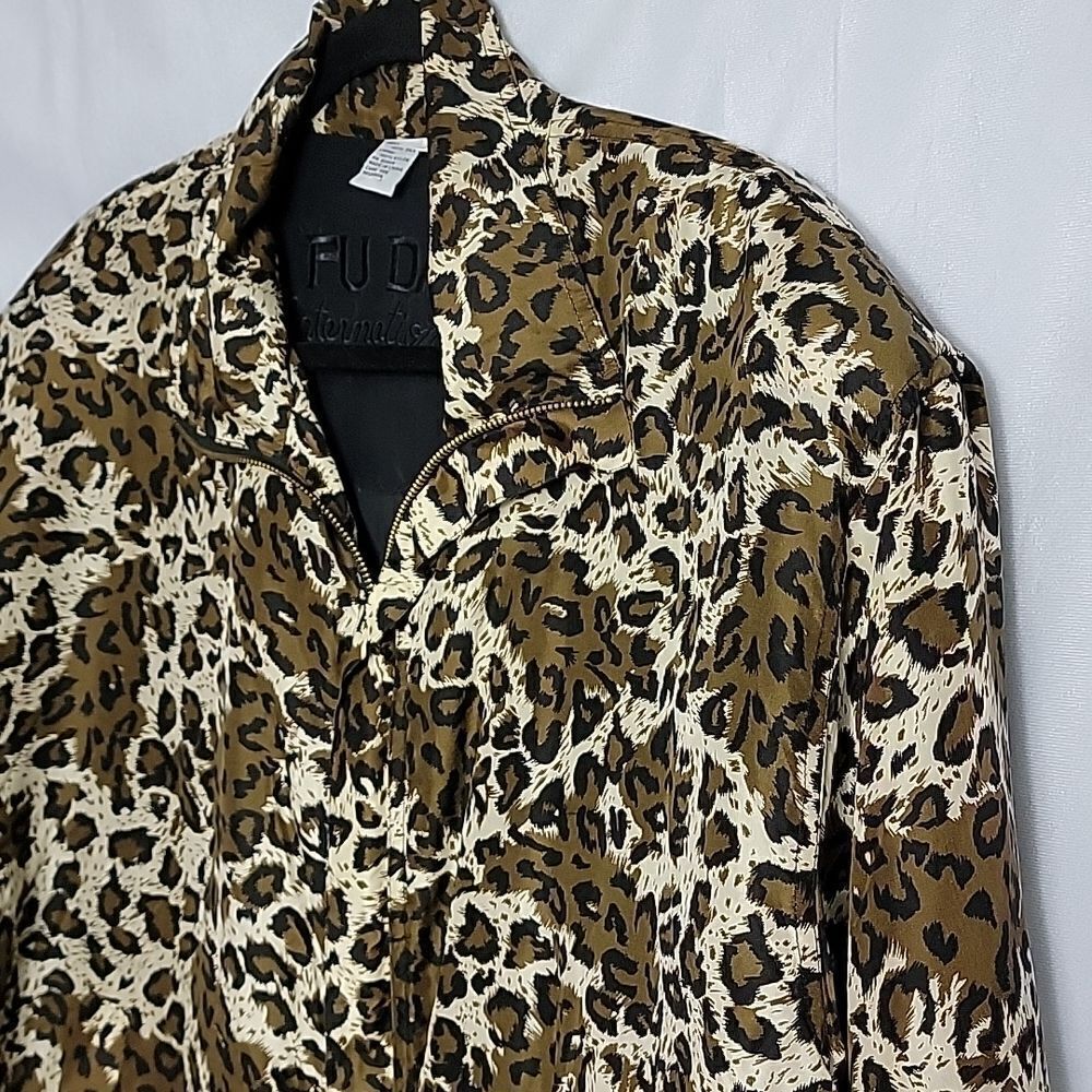 FU DA INTERNATIONAL.. vintage leopard print jacket.. - Picture 5 of 14